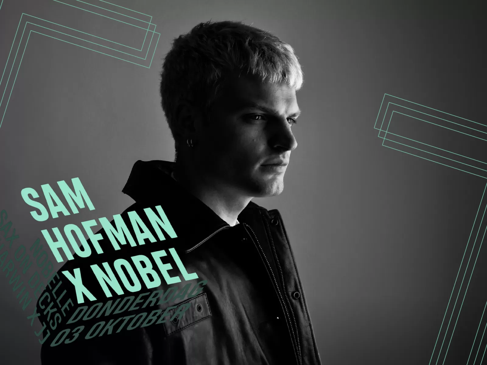 Sam Hofman 3 oktober hutspotklapper house techno clubnacht broers Nobel Leiden