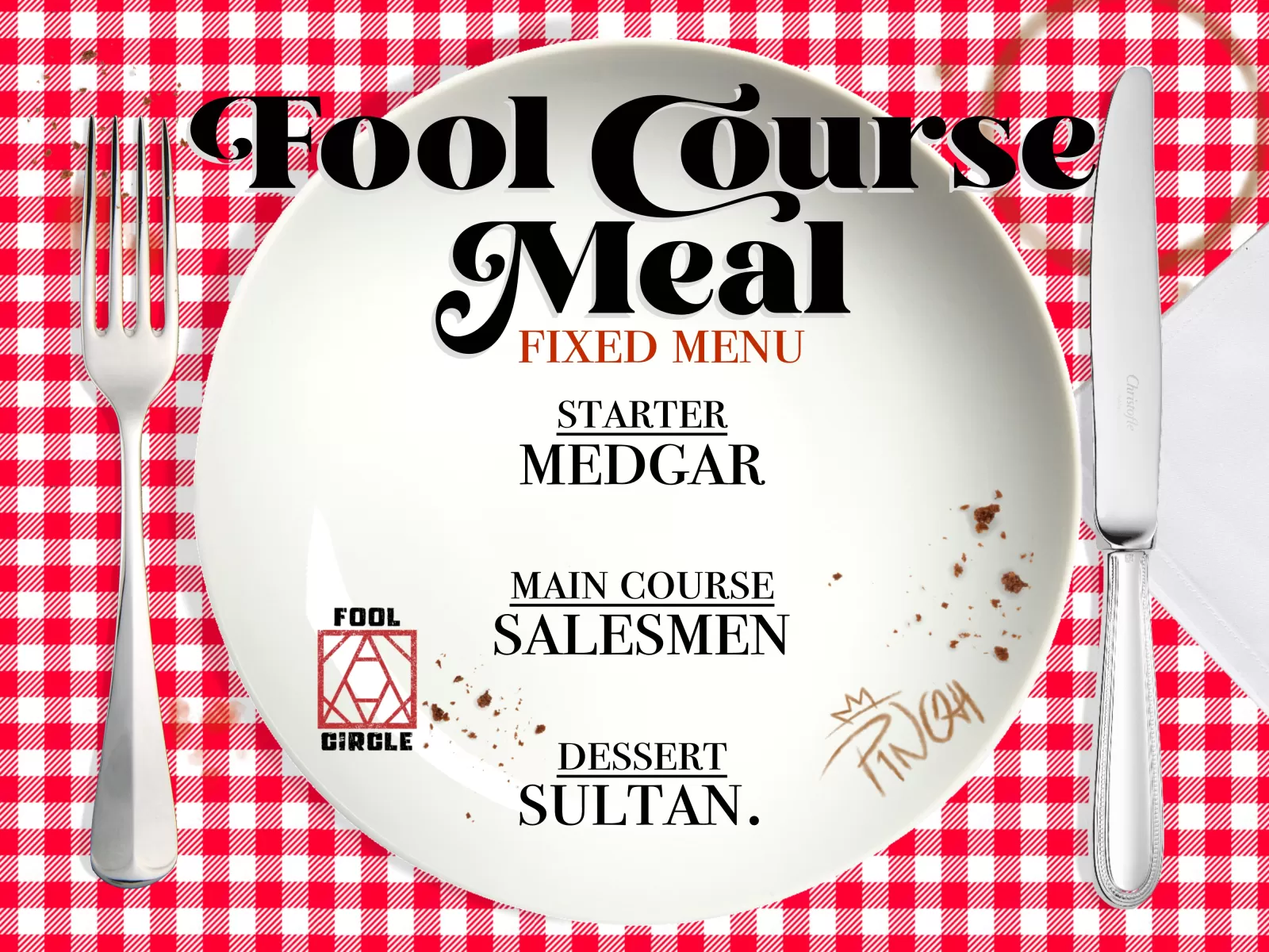 Fool Circle Events - Fool Course Meal heavy rock Salesmen Medgar Sultan Nobel Leiden