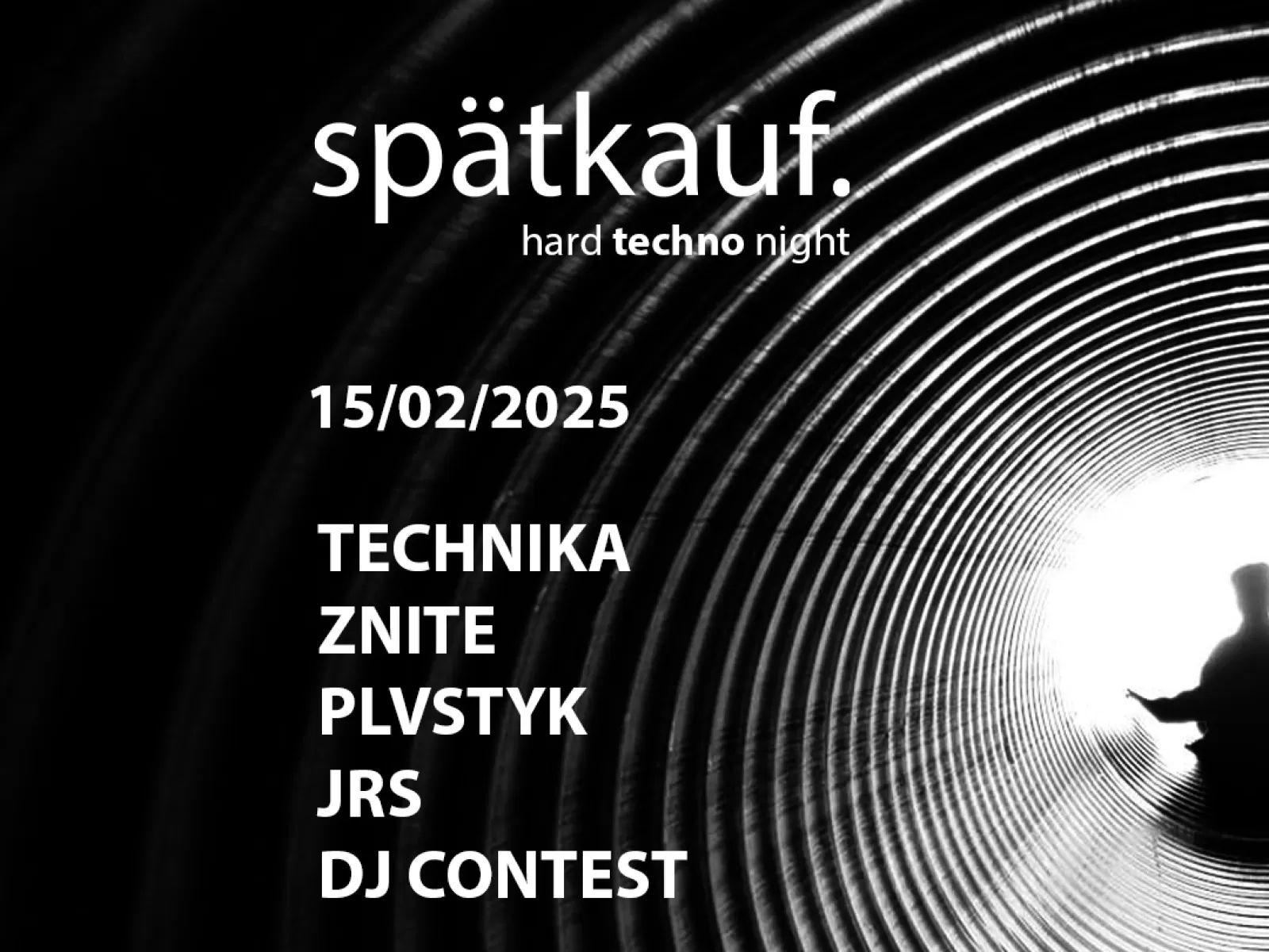 Spatkauf. - Hard Techno in de Nobel Leiden