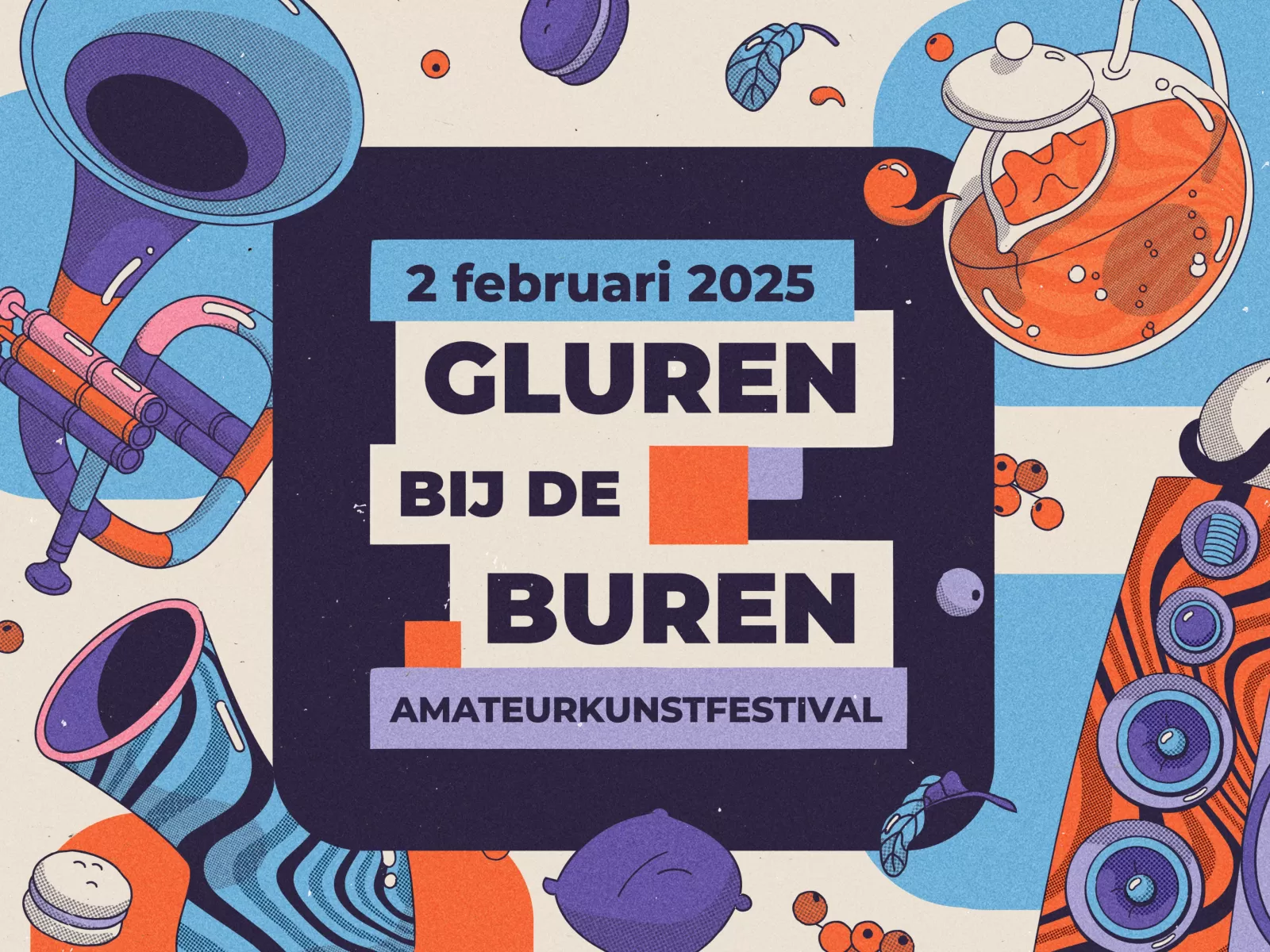 Gluren bij de Buren in de Nobel Leiden