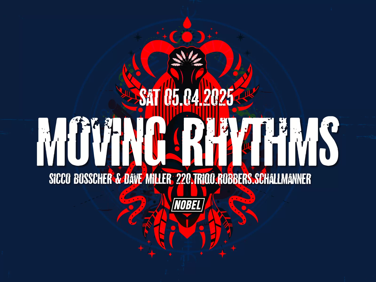 Moving Rhythms - techno, acid en rave in de Nobel