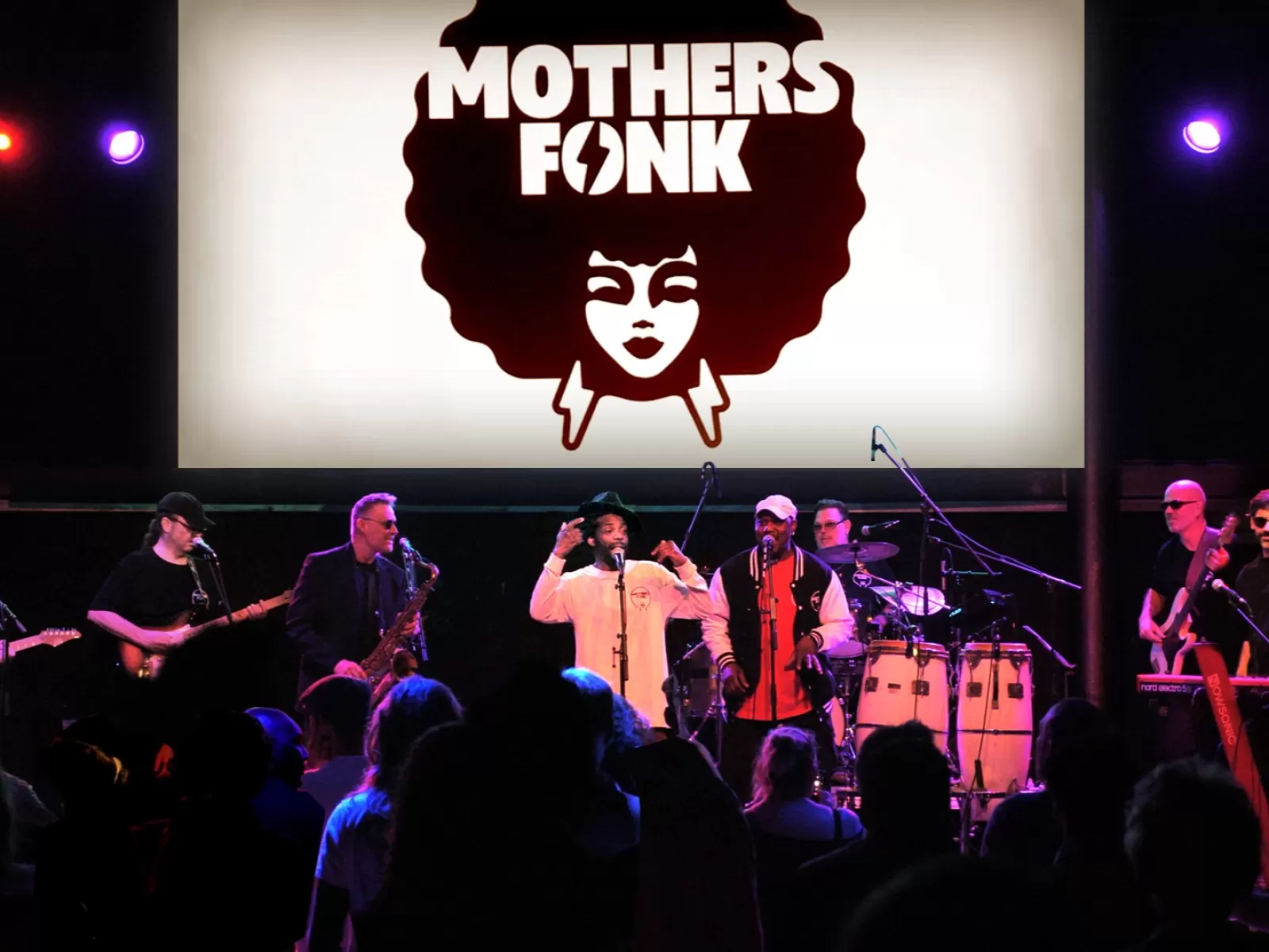 Mothersfonk funk jazz live band Nobel Leiden concert