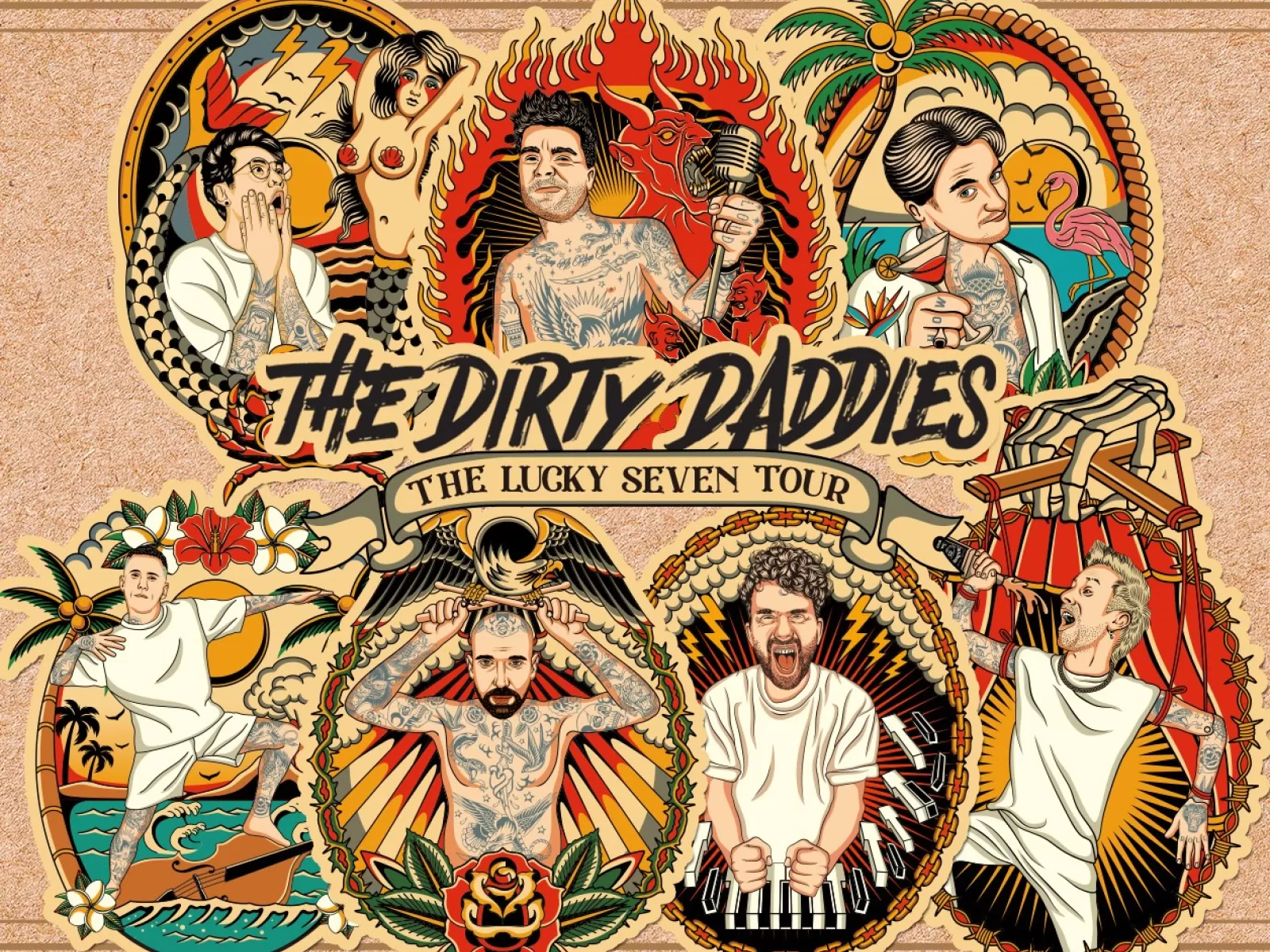 The Dirty Daddies in de Nobel in Leiden