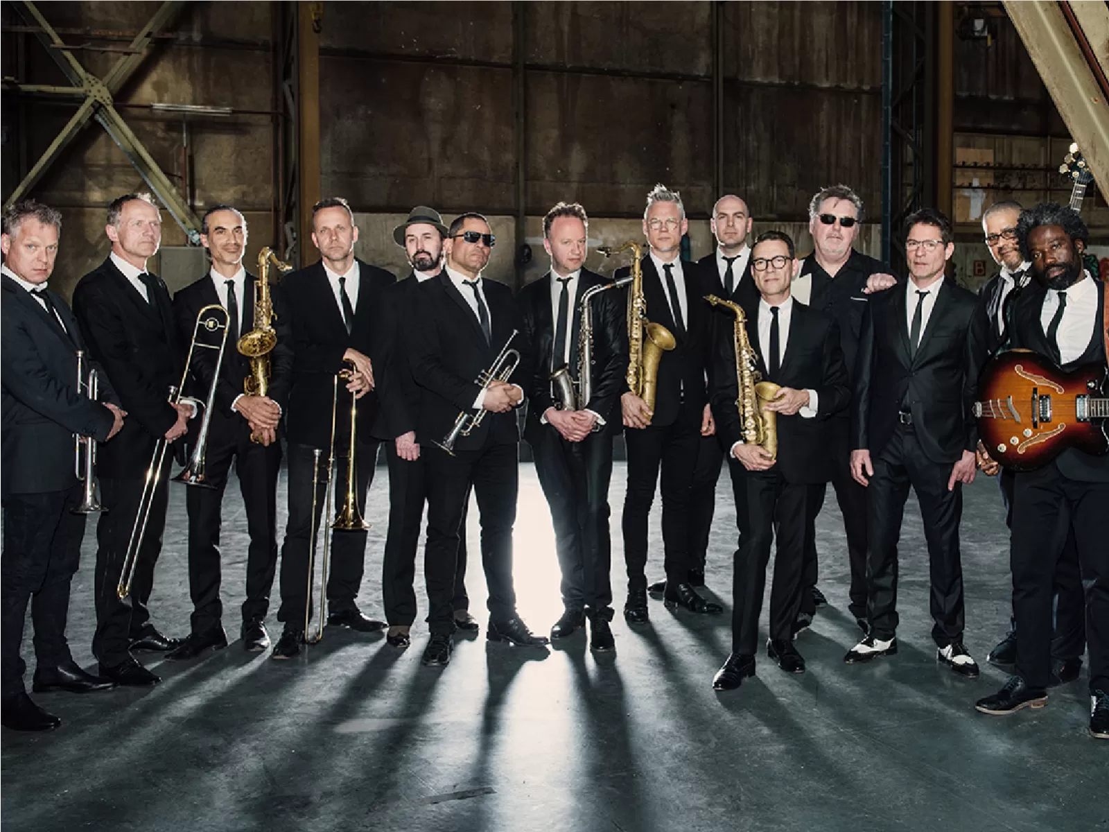 New Cool Collective Big Band concert funk soul jazz Nobel Leiden 