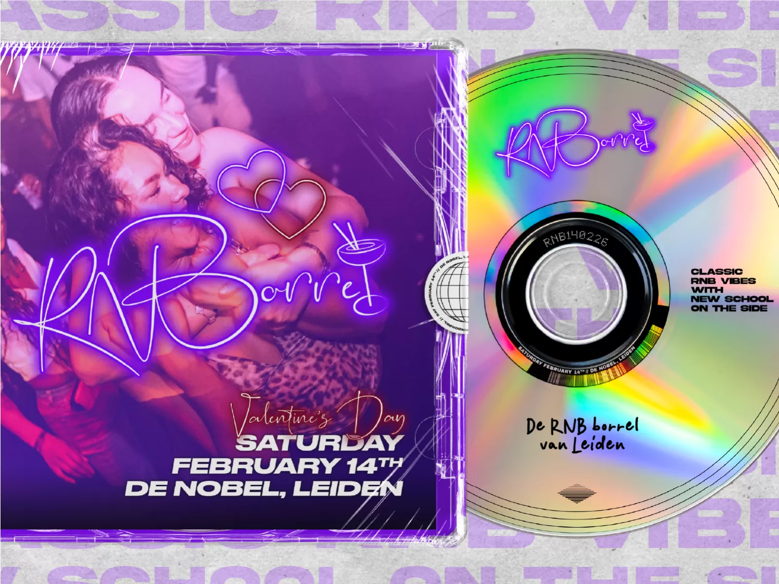 RNBorrel hiphop R&B Valentijns editie Nobel Leiden  