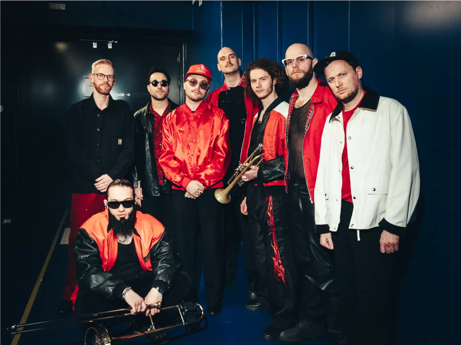 Gallowstreet elektro brass band jazz house livemuziek Nobel Leiden