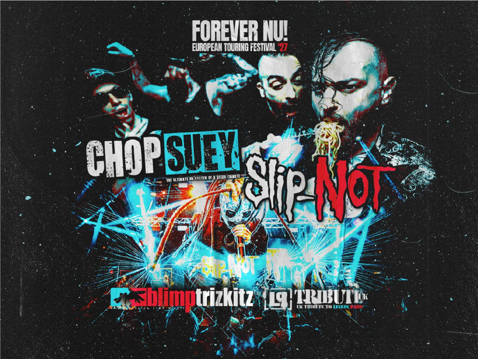 Forever Nu! Nu metal tribute night met Slipknot, System Of A Down, Limp Bizkit en Linkin Park tributes