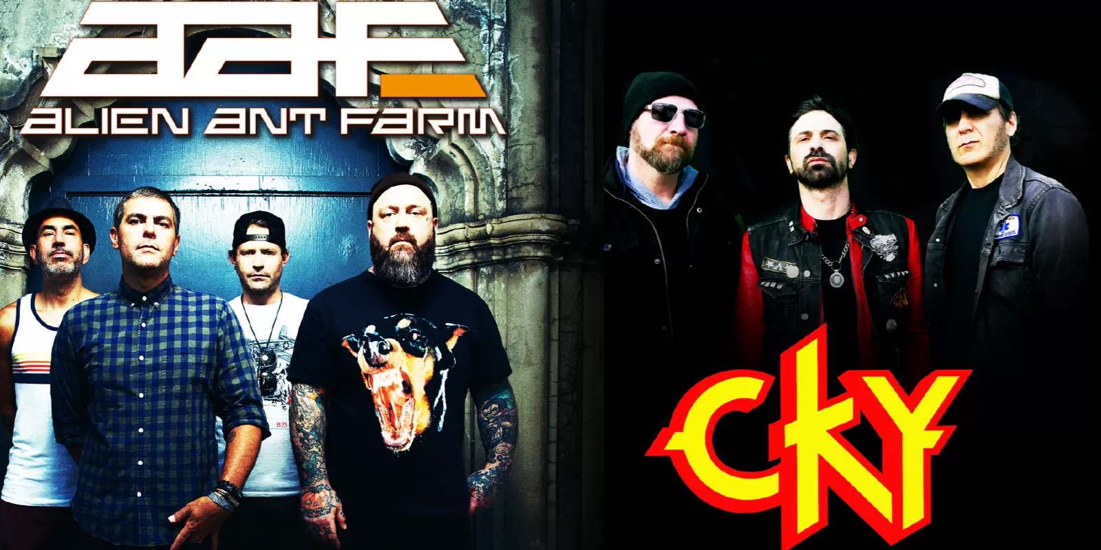 Alien Ant Farm + CKY rock-'n-roll zeroes Nobel Leiden