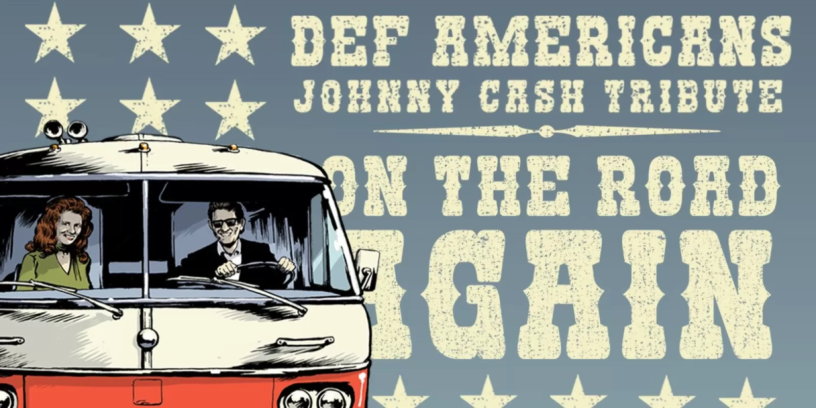 Def Americans tribute Johnny Cash live Nobel Leiden concert