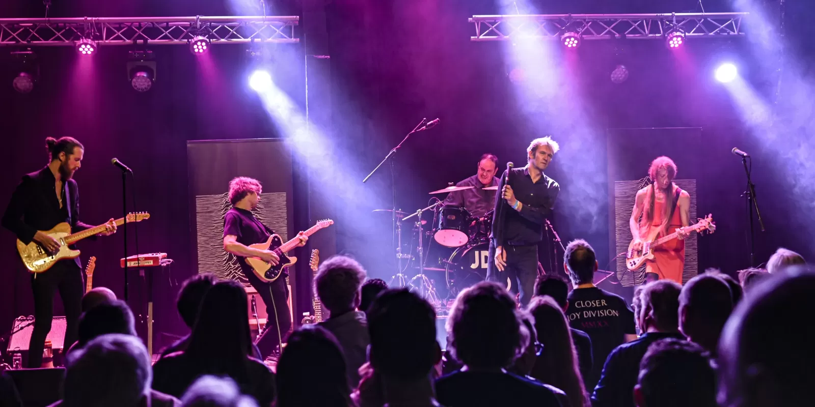 Joy Division Undercover tribute Closer to Curtis tour live Nobel Leiden