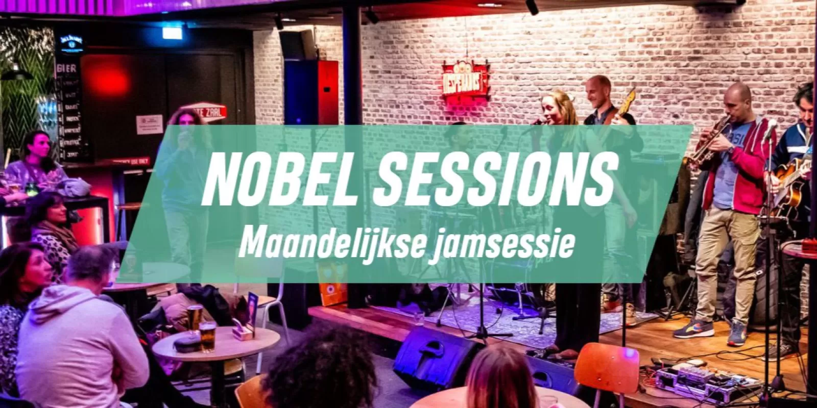 Nobel Sessions - maandelijkse jamsessie met gratis entree in Leiden