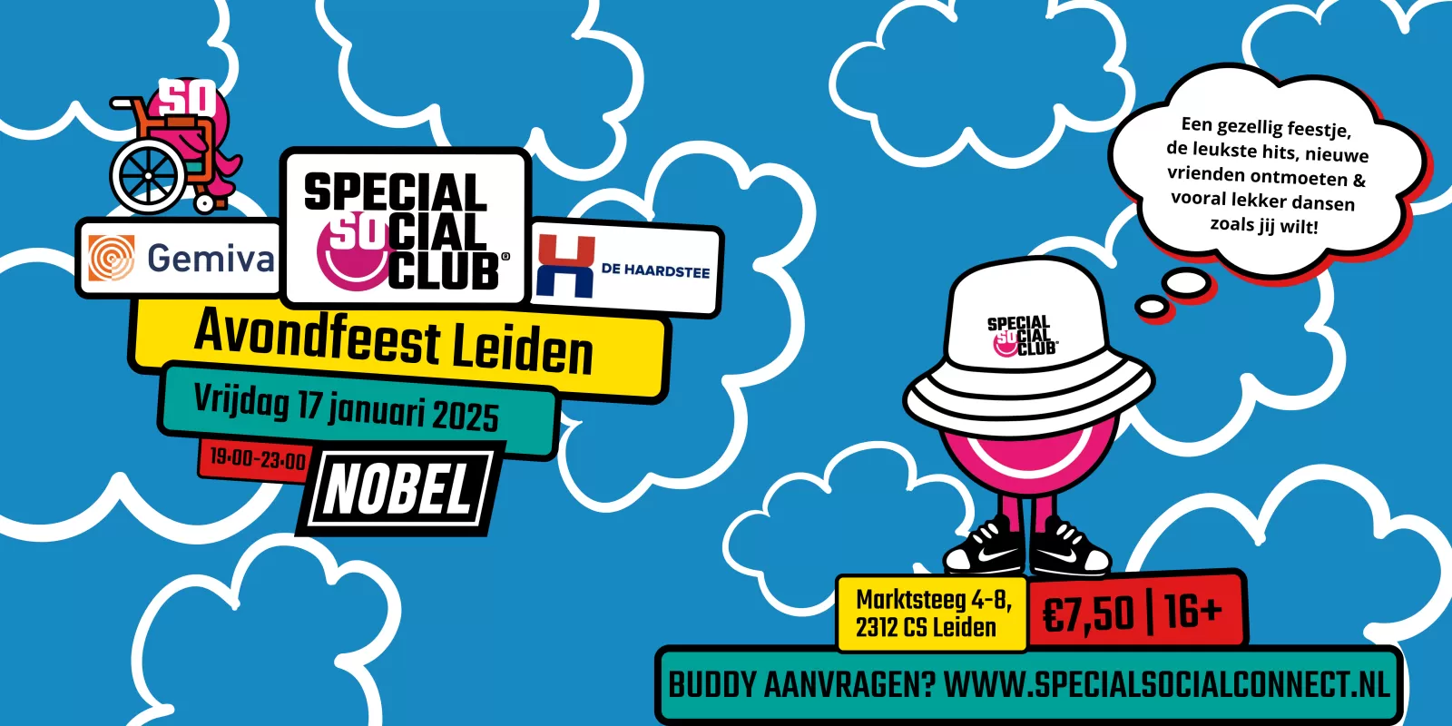 Special Social Club in de Nobel in Leiden