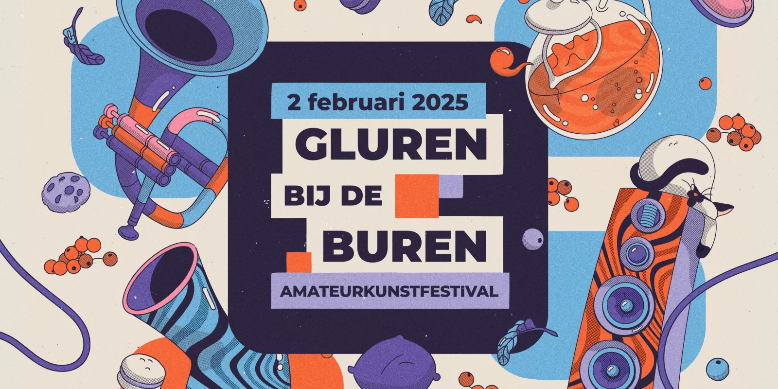 Gluren bij de Buren in de Nobel Leiden