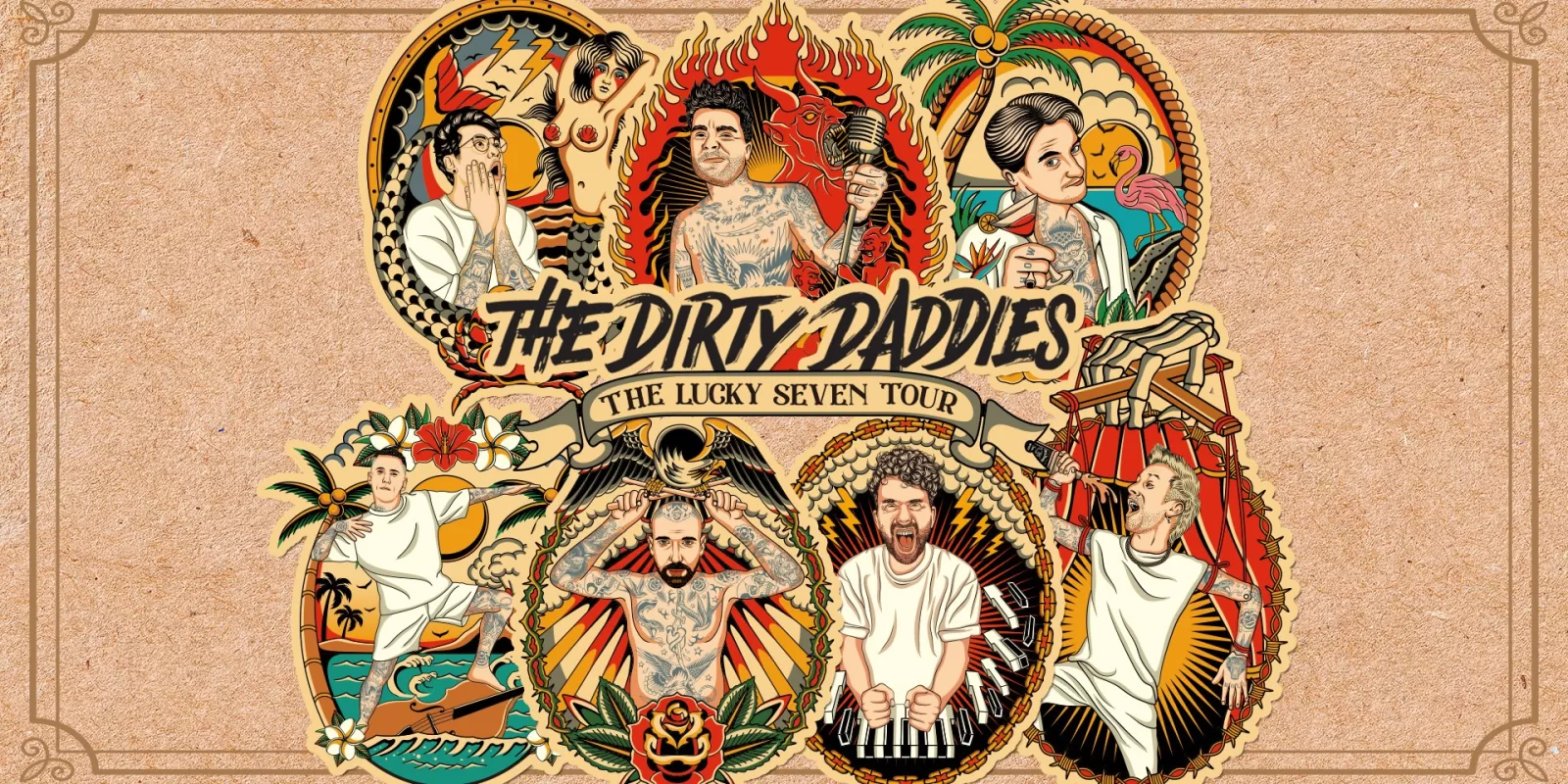 The Dirty Daddies in de Nobel in Leiden