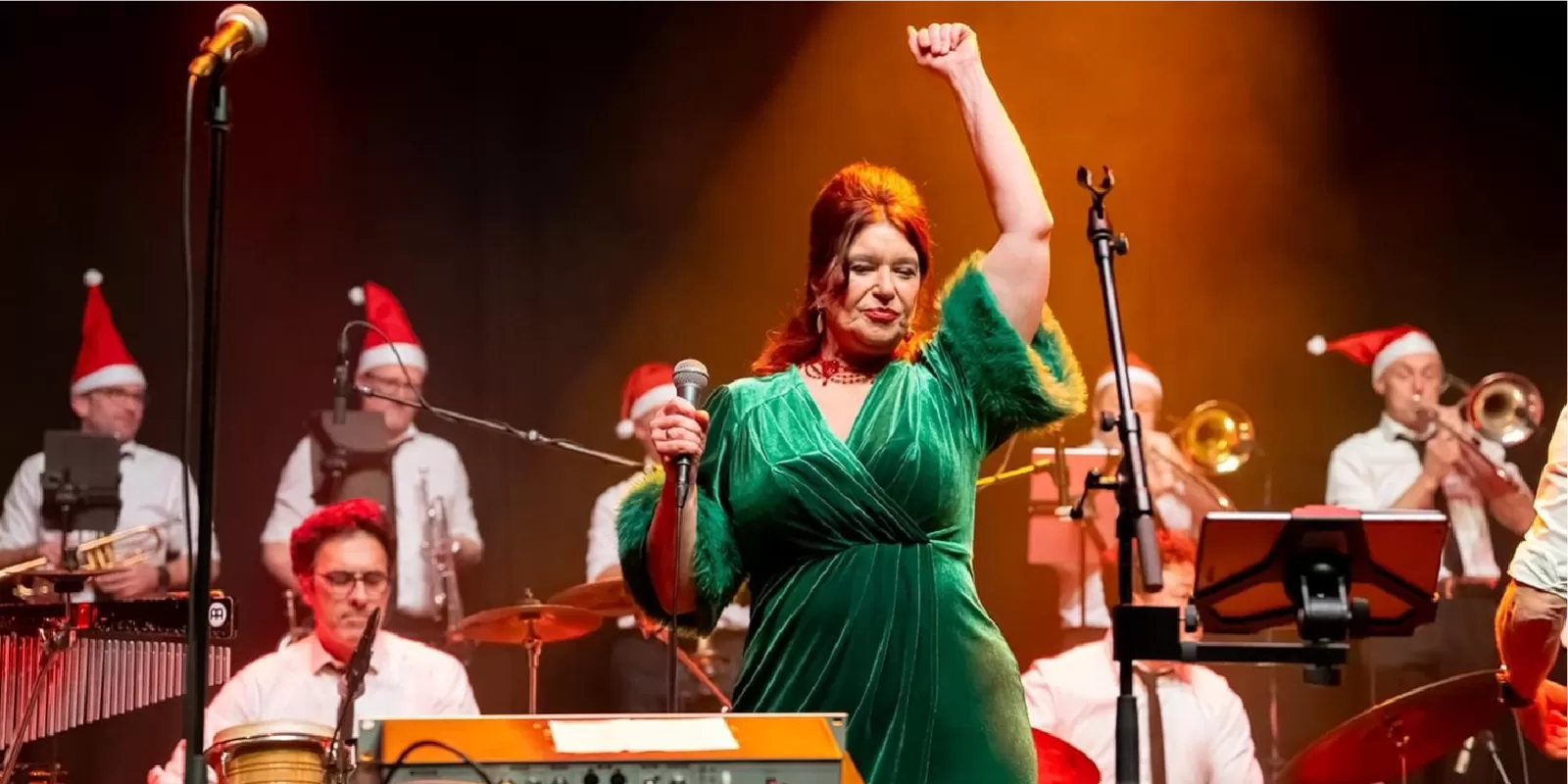 Funky kerstnummers soul/funk/jazz/groove bigband Nobel Leiden 