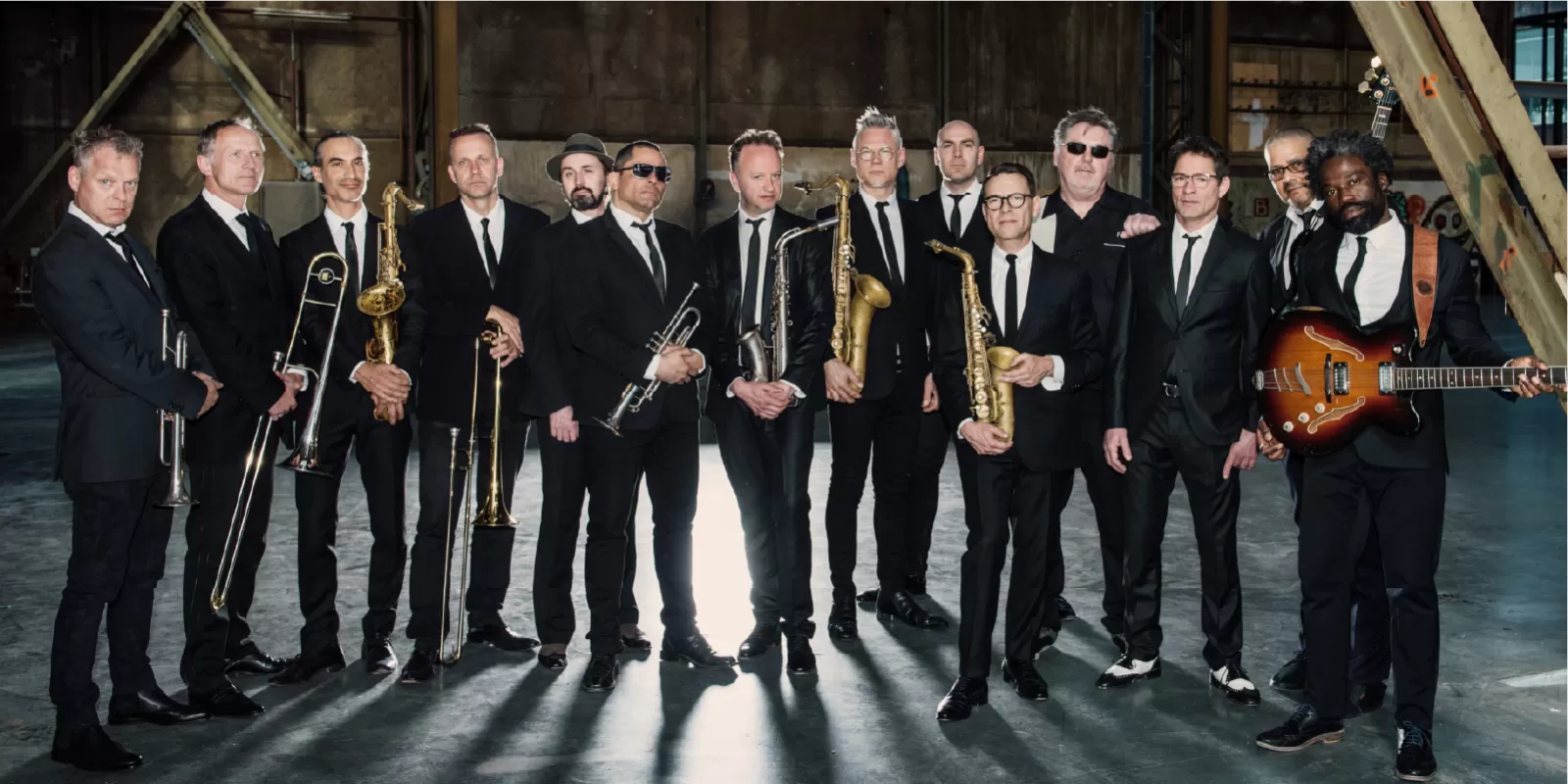 New Cool Collective Big Band concert funk soul jazz Nobel Leiden