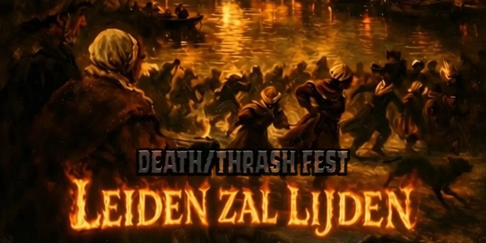 metal heavy metal Leiden zal lijden death thrash snoeihard underground moshpit headbangen riffs intens duister vernietiging metalavond live geweld gitaar