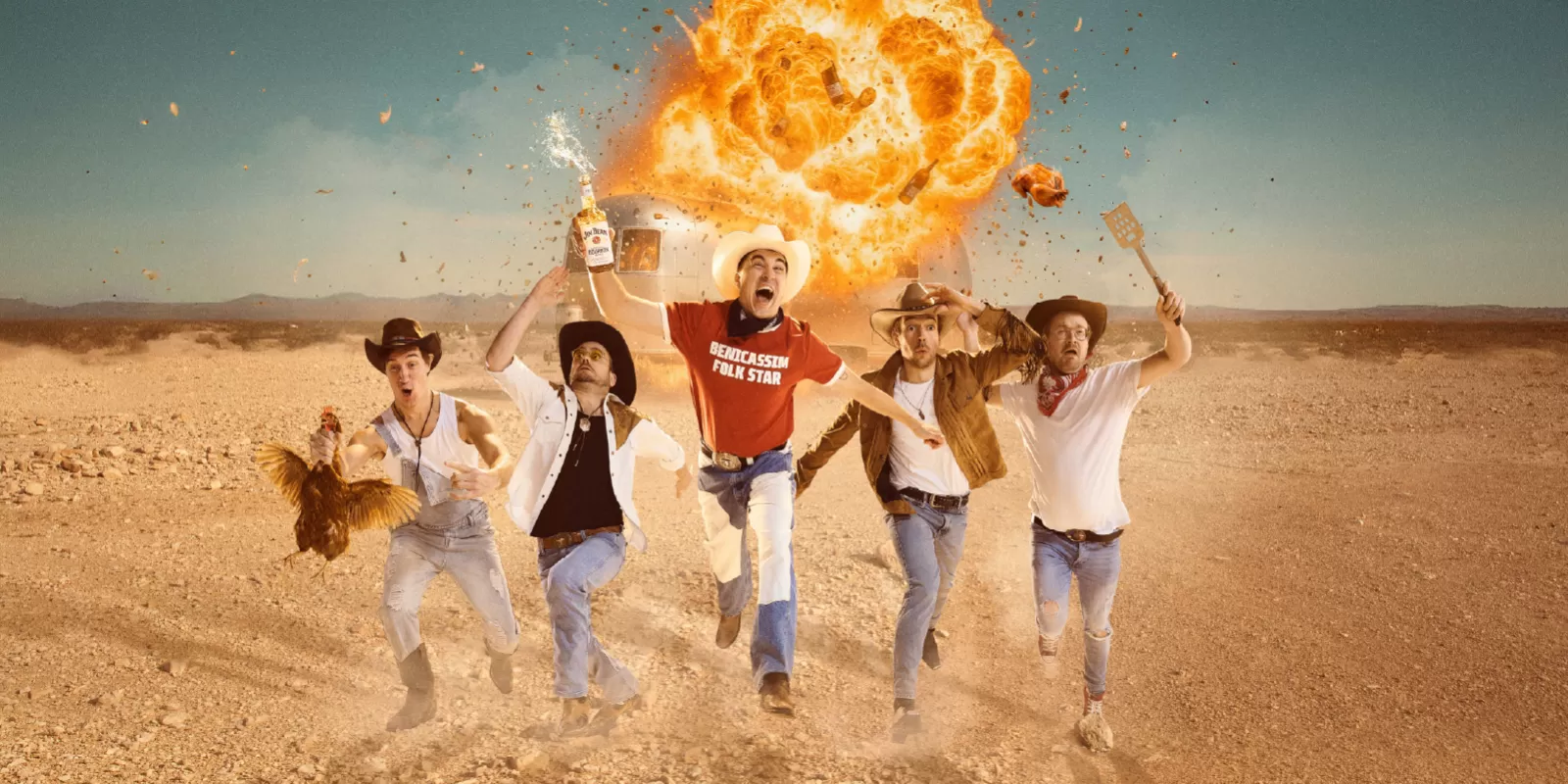 The Hillbilly Moonshiners in Nobel Leiden