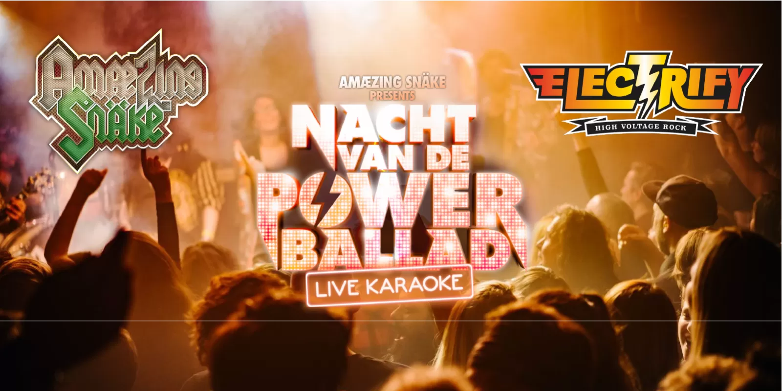 De Nacht van de Powerballad - Amaezing Snake hardrock karaoke in Leiden