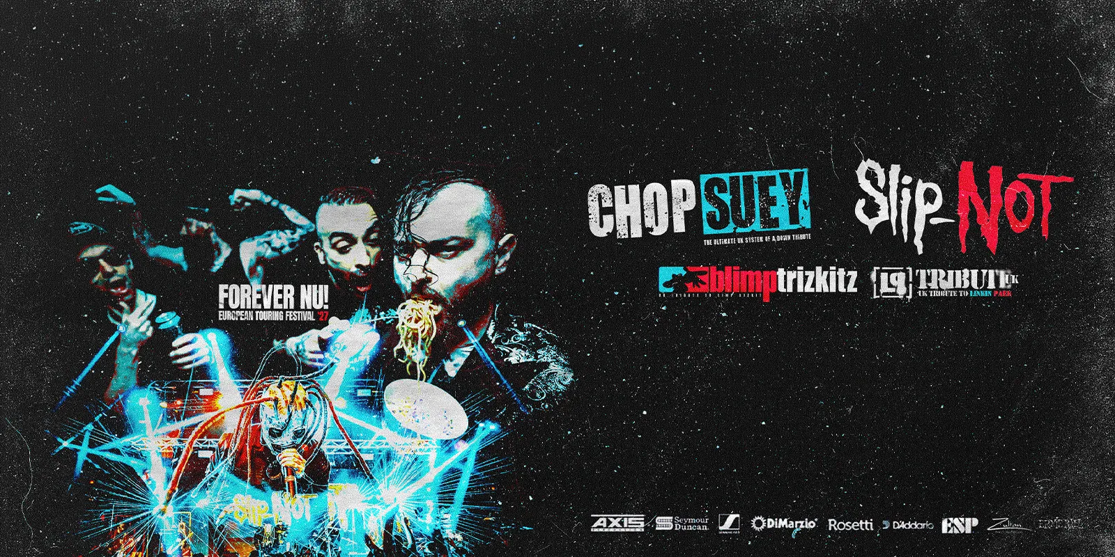 Forever Nu! Nu metal tribute night met Slipknot, System Of A Down, Limp Bizkit en Linkin Park tributes